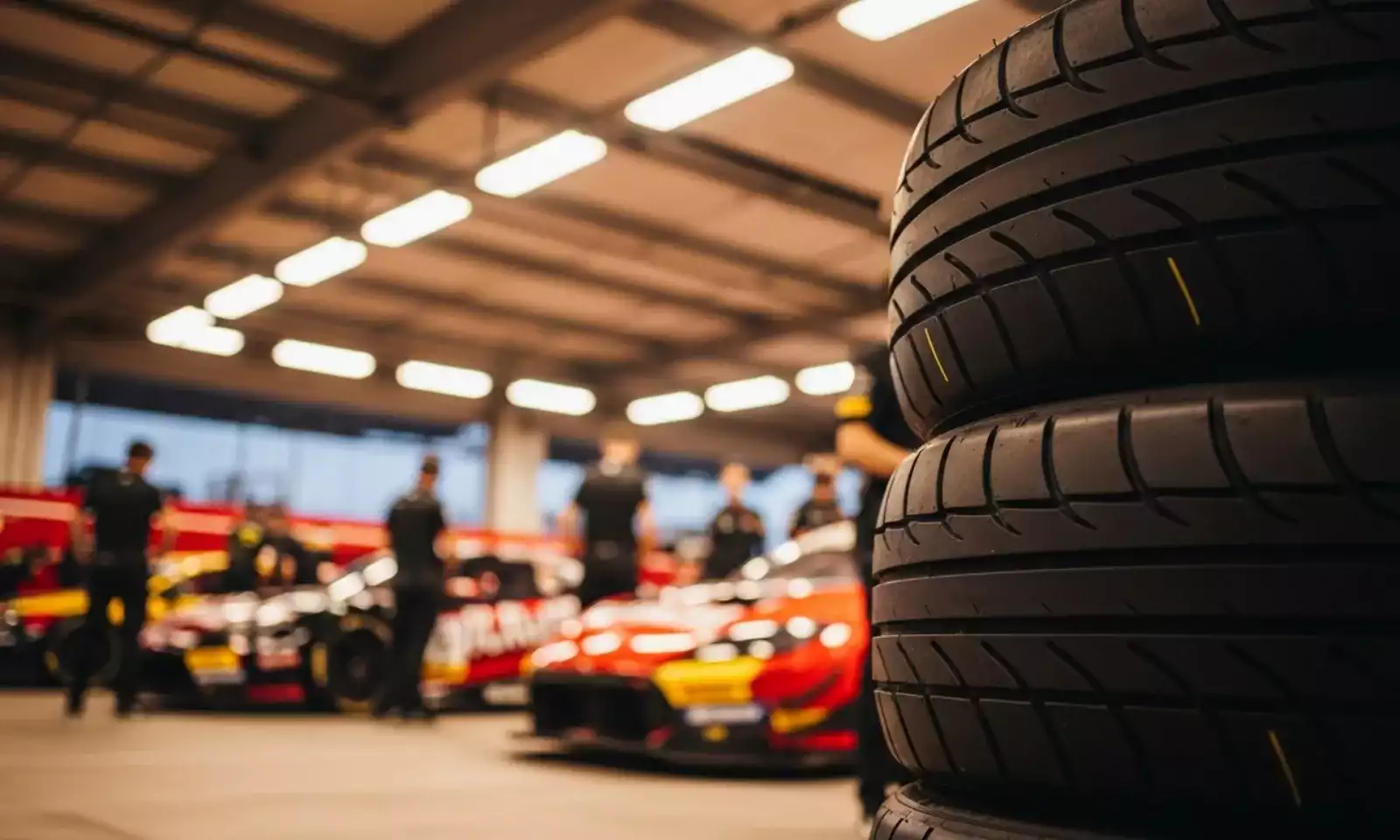 Diferentes padrões de rodízio de pneus ilustrados