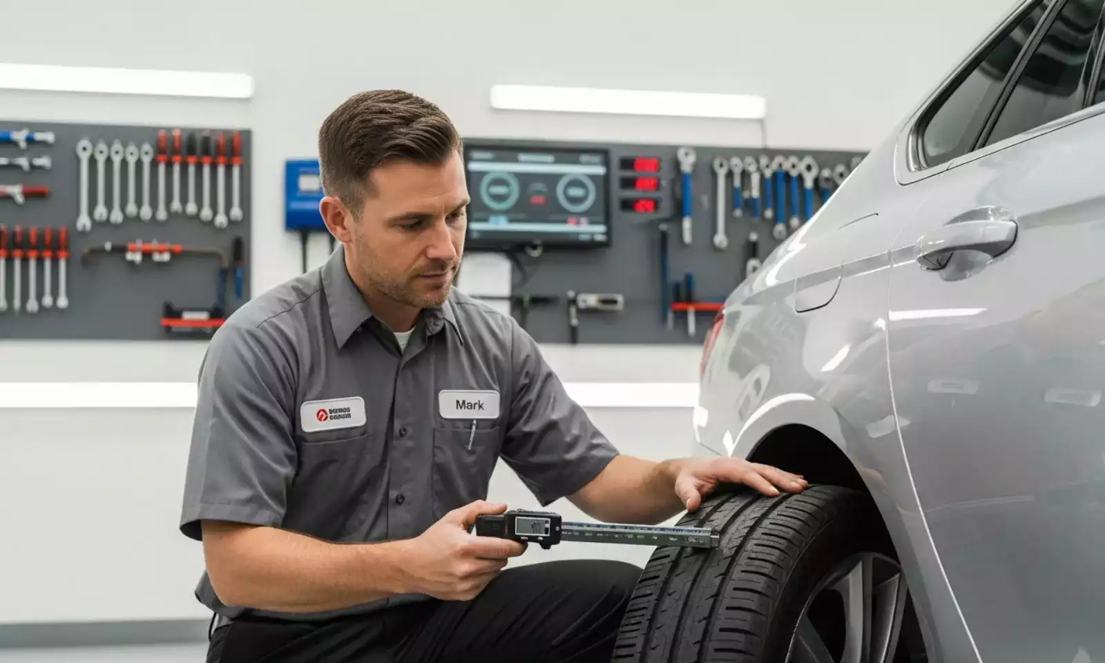 Desgaste de pneus influenciado por torque instantâneo