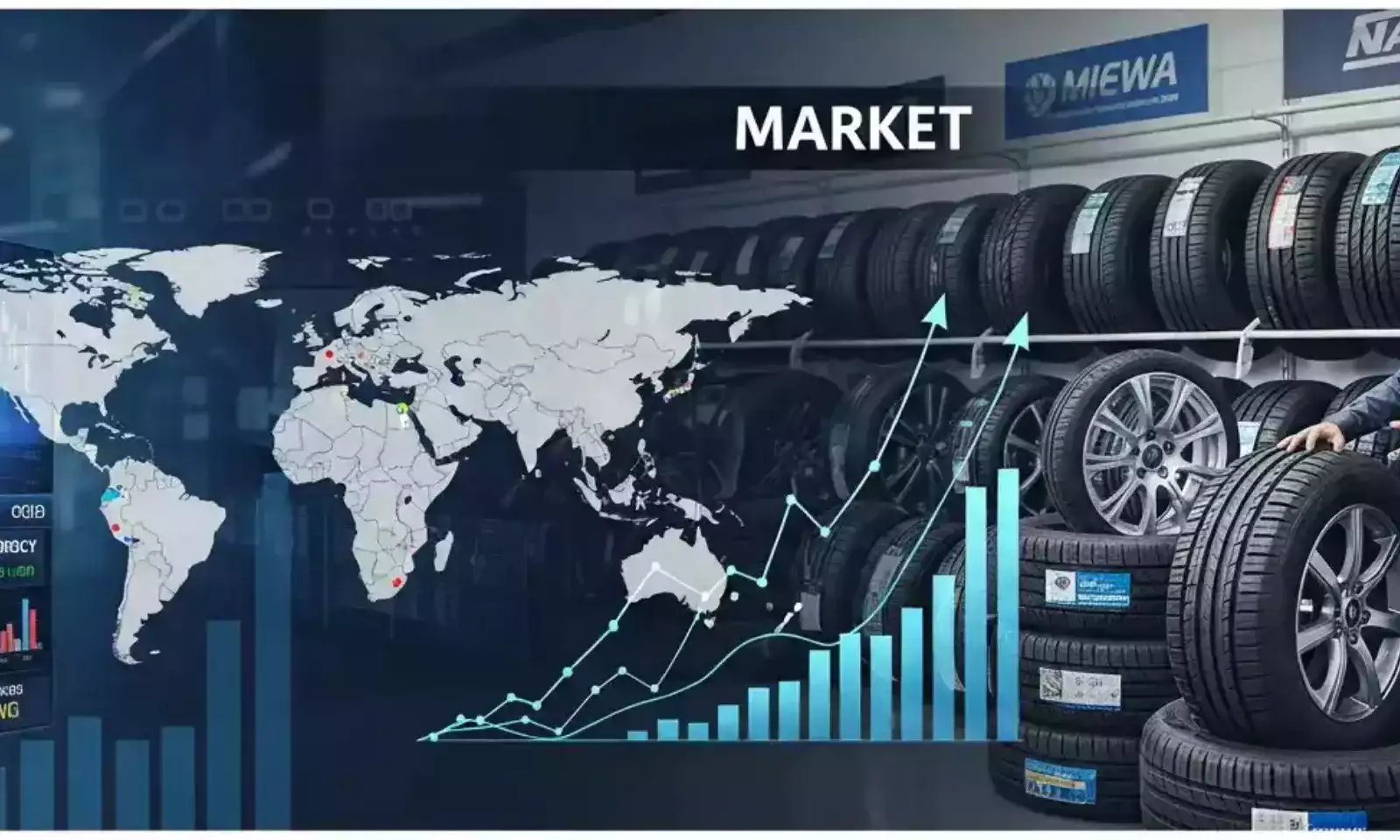 Inspeção de pneus para verificação de desgaste nas bordas
