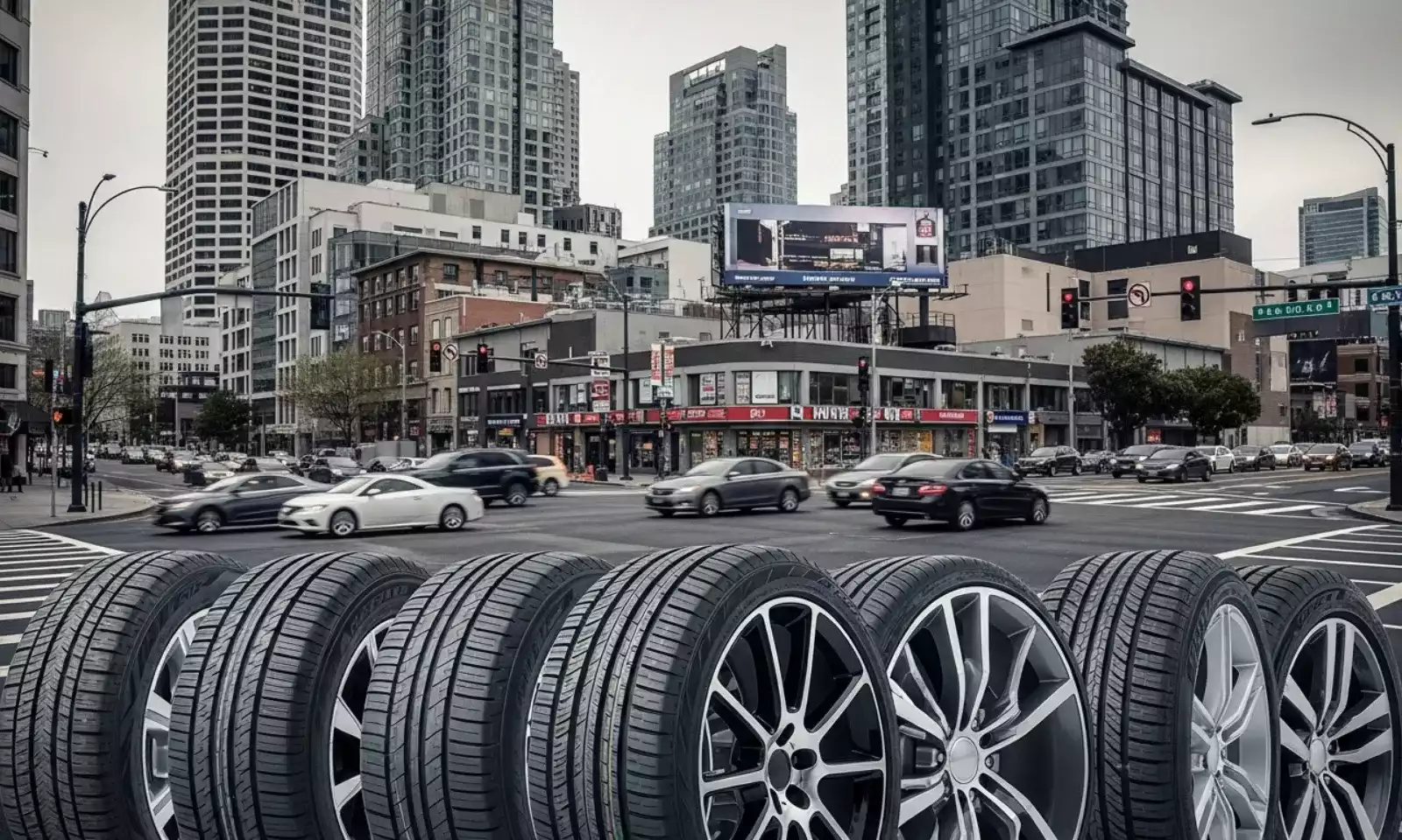 Pneus em veículos de alta performance e torque instantâneo