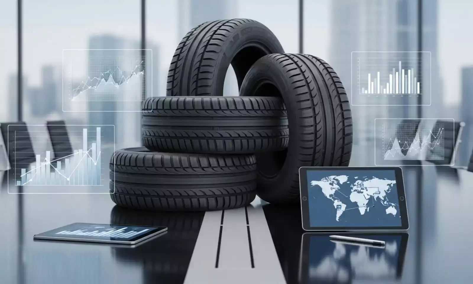 Impactos e danos estruturais em pneus